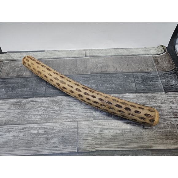 Chilean Cactus Rain Stick • Musical Instrument • Curved • 19.5” [64] - Picture 3 of 11